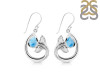 Larimar Whale Tail Earring LAR-RUE-28.