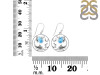 Larimar Sail Fish Earring LAR-RUE-32.