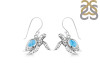 Larimar Turtle Earring LAR-RUE-42.
