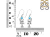 Larimar Lobster Earring LAR-RUE-45.