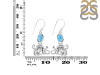 Larimar Octopus Earring LAR-RUE-46.