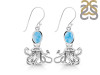 Larimar Octopus Earring LAR-RUE-46.