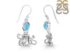 Larimar Octopus Earring LAR-RUE-46.