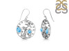 Larimar Mermaid & Star Fish Earring LAR-RUE-52.