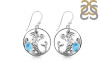 Larimar & Blur Topaz Mermaid Earring LAR-RUE-57.