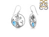 Larimar & Blur Topaz Mermaid Earring LAR-RUE-57.