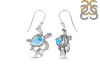Larimar Turtle Earring LAR-RUE-58.