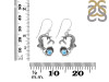 Larimar Mermaid & Oyster Earring LAR-RUE-64.