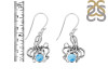 Larimar Octopus Earring LAR-RUE-65.