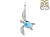 Larimar Turtle Pendant LAR-RUP-3.