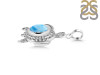 Larimar Turtle Pendant LAR-RUP-4.