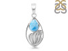 Larimar Shell Pendant LAR-RUP-6.
