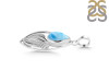 Larimar Shell Pendant LAR-RUP-6.