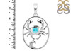 Larimar Crab Pendant LAR-RUP-19.