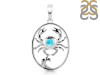 Larimar Crab Pendant LAR-RUP-19.