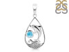 Larimar Dolphin & Waves Pendant LAR-RUP-26.