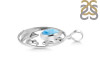 Larimar Waves & Sail Fish Pendant LAR-RUP-32.