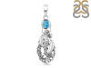 Larimar Mermaid & Dolphin Pendant LAR-RUP-35.