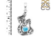 Larimar Mermaid Pendant LAR-RUP-36.