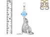 Larimar Seal Pendant LAR-RUP-37.