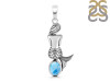 Larimar Mermaid Pendant LAR-RUP-43.