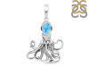 Larimar Octopus Pendant LAR-RUP-46.