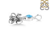 Larimar Octopus Pendant LAR-RUP-46.