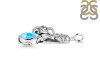 Larimar Octopus Pendant LAR-RUP-48.
