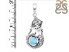 Larimar Mermaid Pendant LAR-RUP-51.