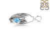 Larimar Mermaid & Shell Pendant LAR-RUP-54.