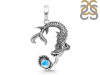 Larimar Mermaid Pendant LAR-RUP-64.