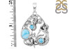 Larimar Sea Life Pendant LAR-RUP-66.