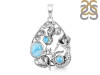 Larimar Sea Life Pendant LAR-RUP-66.