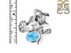 Larimar Mermaid Ring LAR-RUR-3.