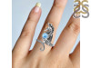 Larimar Sea Horse Ring LAR-RUR-5.