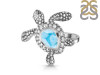 Larimar Turtle Ring LAR-RUR-26.
