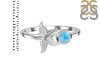 Larimar Star Fish Ring LAR-RUR-27.
