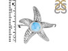 Larimar Star Fish Ring LAR-RUR-28.