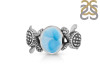 Larimar Turtle Ring LAR-RUR-30.