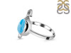 Larimar Sea Horse Ring LAR-RUR-40.