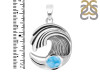 Larimar Waves Pendant LAR-RUP-23.