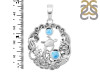 Larimar Sea Life Pendant LAR-RUP-29.