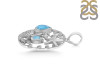 Larimar Mermaid & Star Fish Pendant LAR-RUP-52.