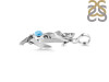 Larimar Mermaid & Anchor Pendant LAR-RUP-9.