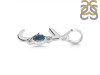 Labradorite & White Topaz Alphabet J Pendant LBD-RDA-10.