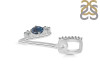 Labradorite & White Topaz Alphabet V Pendant LBD-RDA-100.