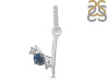 Labradorite & White Topaz Alphabet Y Pendant LBD-RDA-103.