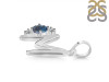 Labradorite & White Topaz Alphabet M Pendant LBD-RDA-13.