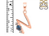 Labradorite & White Topaz Alphabet N Pendant LBD-RDA-14.
