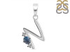 Labradorite & White Topaz Alphabet N Pendant LBD-RDA-14.